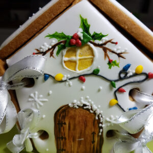 Cookie houses hand-painted to suit your Christmas theme