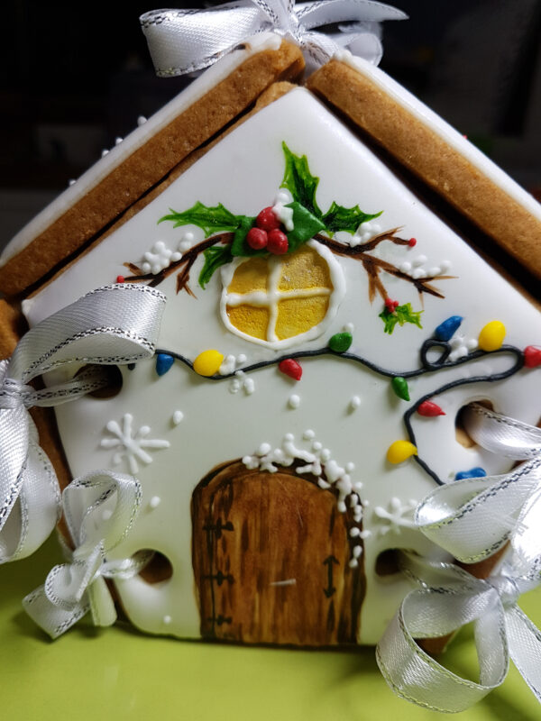 Cookie houses hand-painted to suit your Christmas theme