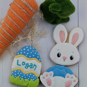 2 Piece Small Bunny w/ Egg