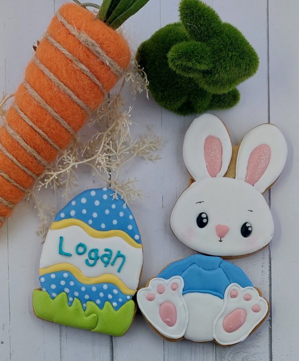 2 Piece Small Bunny w/ Egg